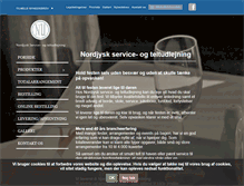 Tablet Screenshot of nordjysk-udlejning.dk
